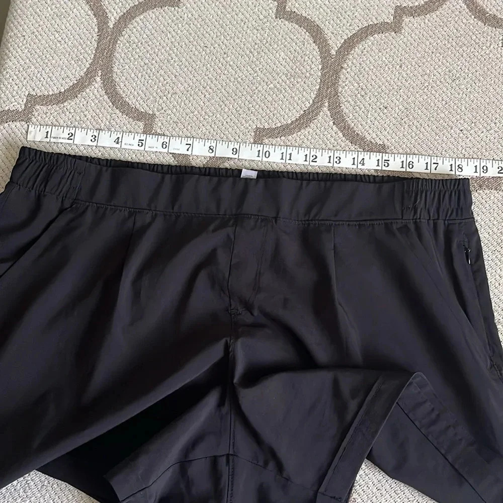 RBX active front pleat front pockets elastic waistband 4” inseam walking shorts - Picture 6 of 13